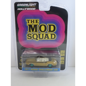 Greenlight 1:64 Mod Squad – Dodge Challenger 340 1971 GREEN  MACHINE